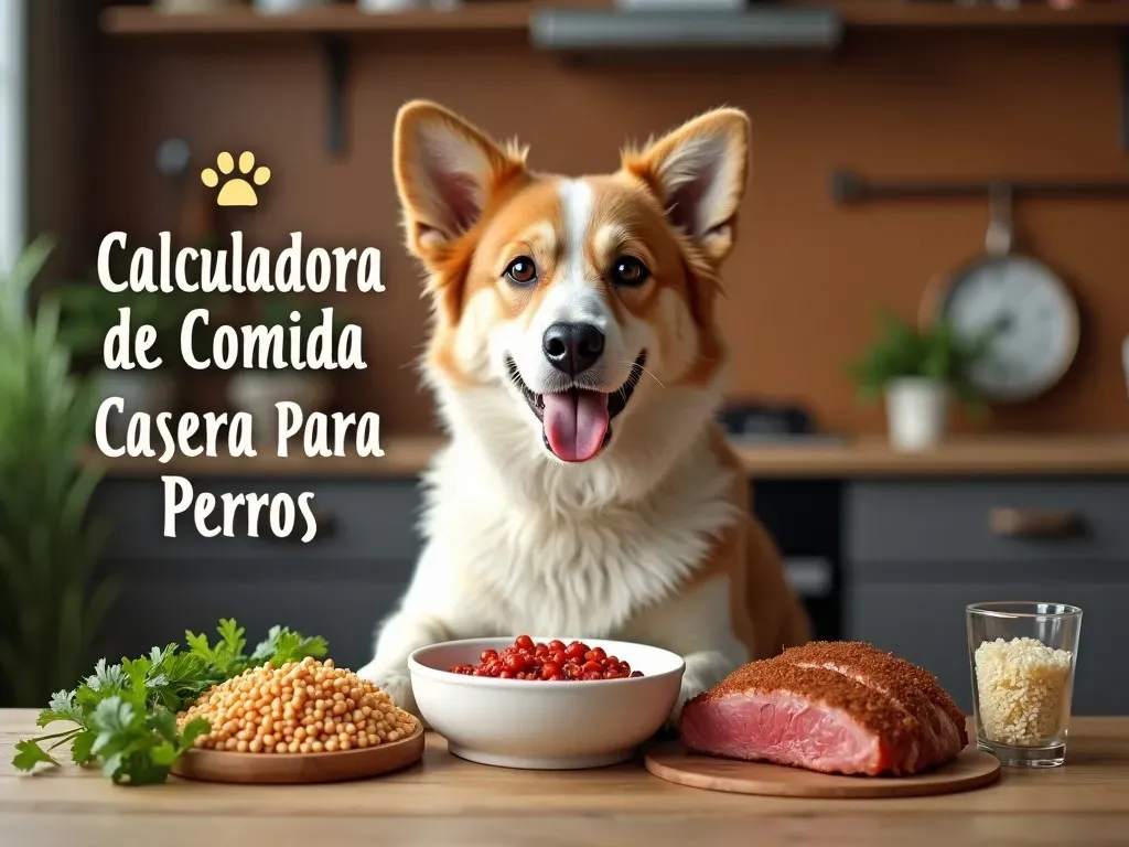 Calculadora de Comida Casera para Perros