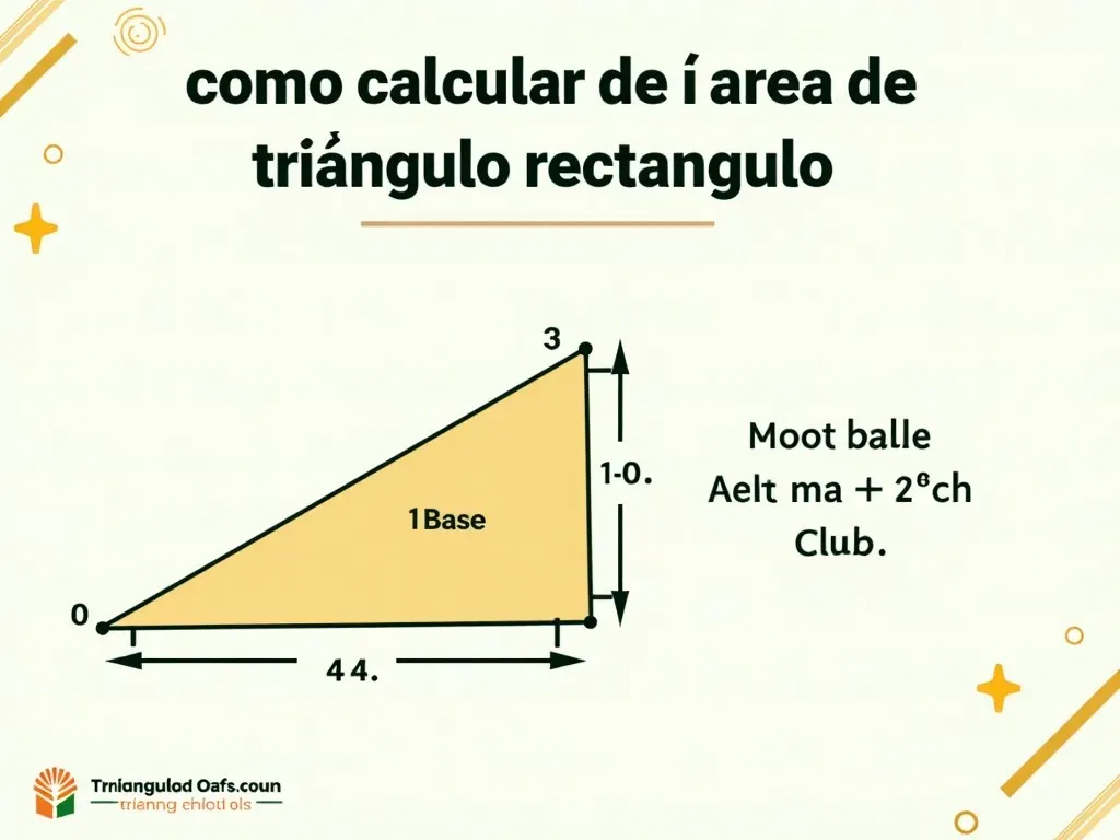 Calculadora de Área de Triángulo Rectángulo