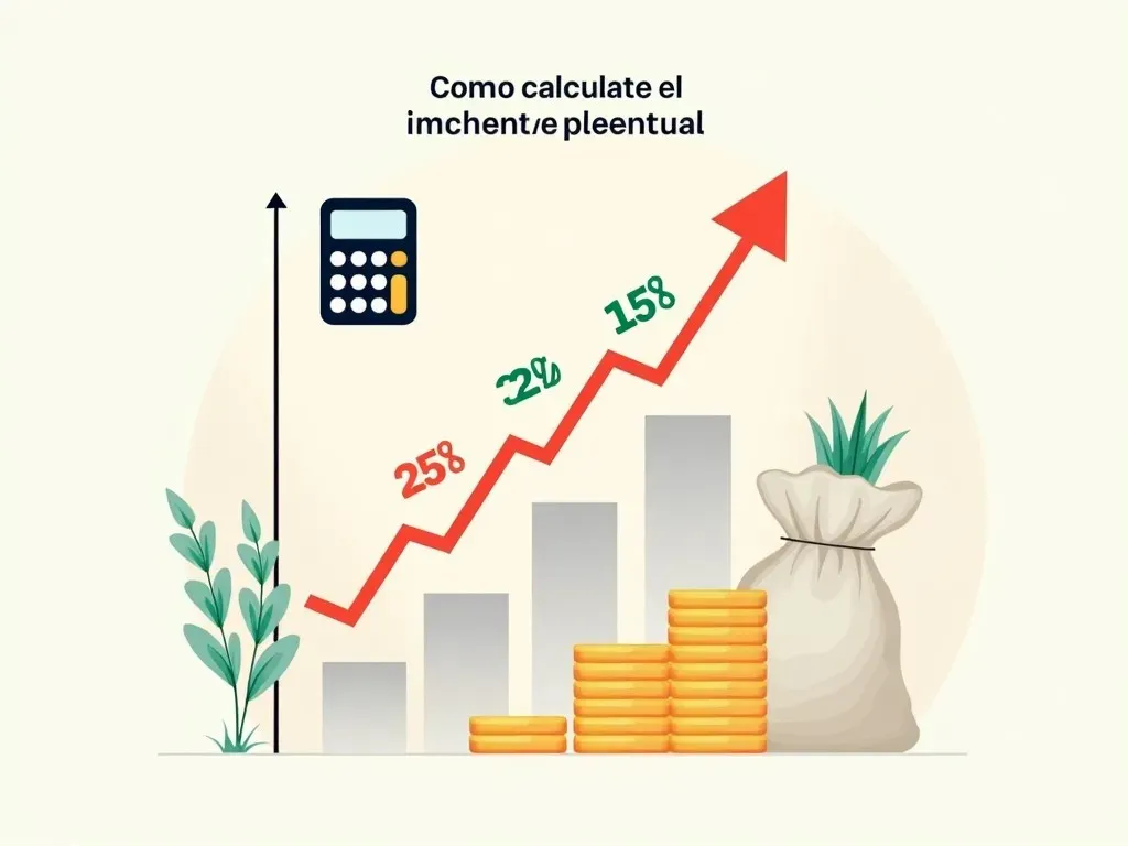 Calculadora de Incremento Porcentual