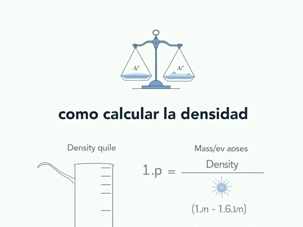 Calculadora de Densidad – CalculadoraFácil