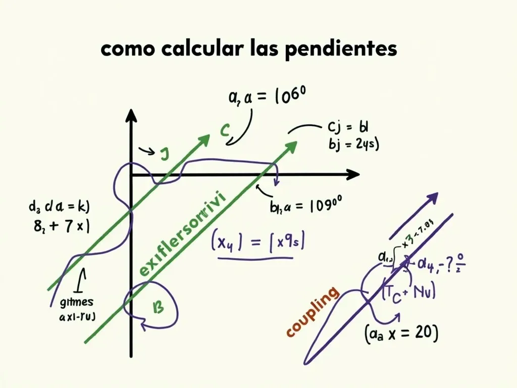 Cómo Calcular las Pendientes