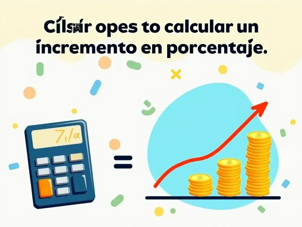 Calculadora de Incremento en Porcentaje