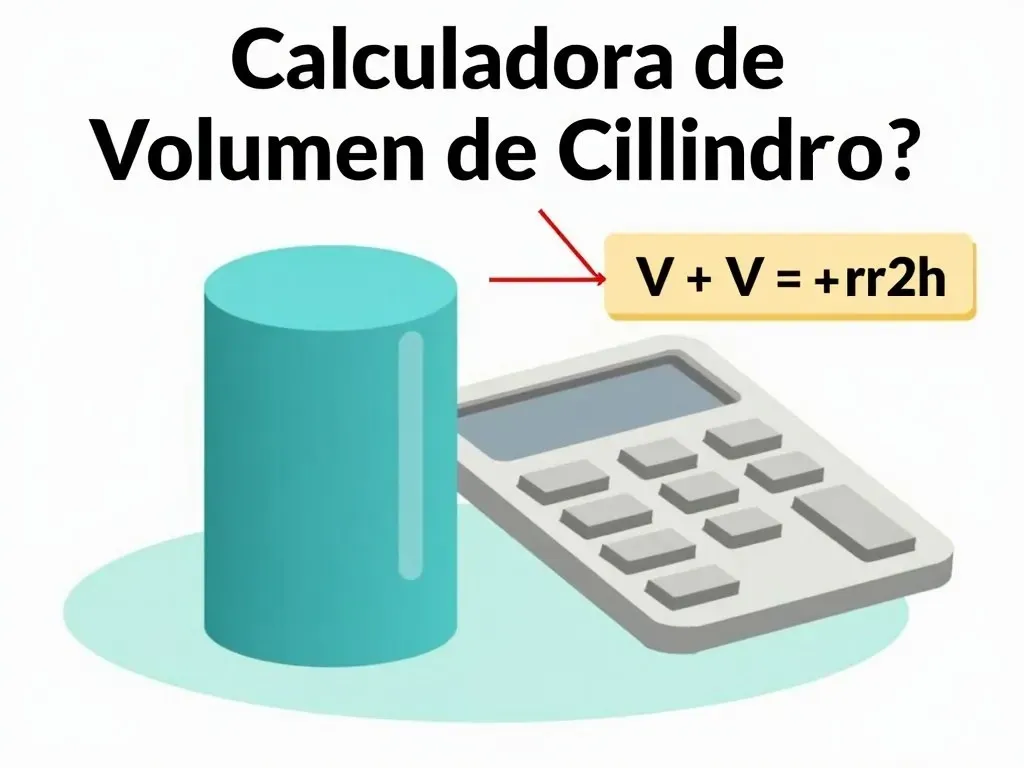 Calculadora de Volumen de Cilindro