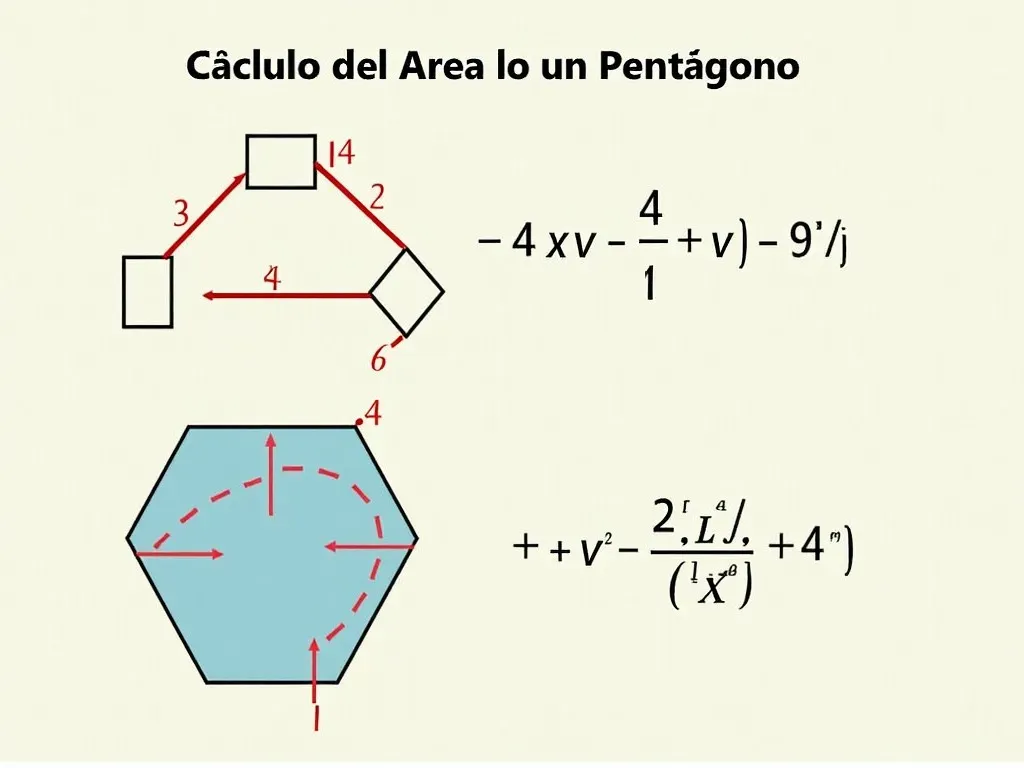 Cálculo del Área de un Pentágono