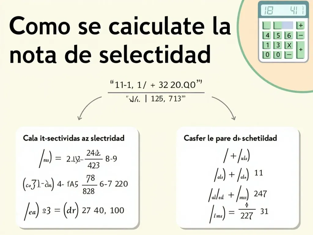 Calculadora de Nota de Selectividad